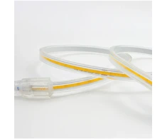 8W/m LED COB juosta, 24V, 320LED/m, 2700K, IP65, 5m ritė, LS81