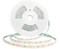 8W/m LED juosta, 6500K, 120 LED/m, 24V, IP20, 20m ritė