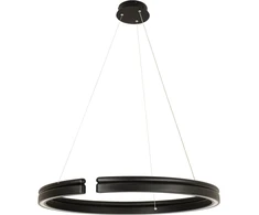 90W LED pakabinamas šviestuvas, šviečia į viršų ir į apačią, juodas, 2700/3000K, dimeriuojamas, 26166
