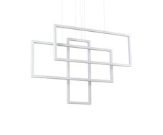 Ideal Lux Pakabinamas šviestuvas Frame Sp Rettangolo Bianco
