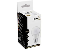 Bemko 9,5W LED lemputė, E27, 3000K, 220°