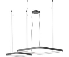 96W LED pakabinamas šviestuvas ORION, juodas, 2700/3000/4000K, dimeriuojamas, 01-3901
