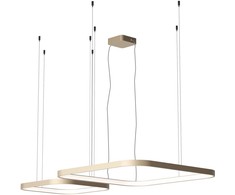 96W LED pakabinamas šviestuvas ORION, rusvas, 2700/3000/4000K, dimeriuojamas, 01-3899