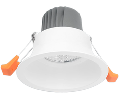 9,8W LED įleidžiamas šviestuvas BERYL NEW LED O-1, baltas, 4000K, IP44