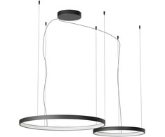 98W LED pakabinamas šviestuvas ORION, juodas, 2700/3000/4000K, dimeriuojamas, 01-3881