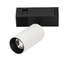 Bikuva.lt 9W INSIGHT SPOT šviestuvas į magnetines sistemas, baltas su juodu reflektoriumi