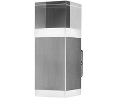 Ledvance 9W LED fasado šviestuvas ENDURA STYLE CRYSTAL, plieno sp., 3000K