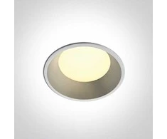 Bikuvalt 9W LED įleidžiamas šviestuvas, baltas, 3000/4000/5000K, IP65, 10109FD/W/V