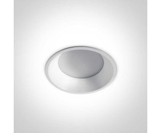 9W LED įleidžiamas šviestuvas, baltas, 4000K, 10109FD/W/C