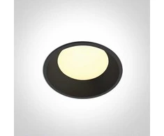9W LED įleidžiamas šviestuvas, juodas, 3000/4000/5000K, IP65, 10109FD/B/V