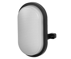Ledvance 9W LED lauko plafonas BULKHEAD, juodas, 3000/4000/6500K, IP65