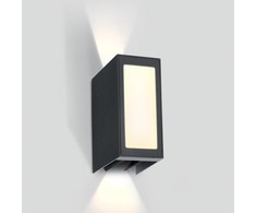 9W LED sieninis šviestuvas, antracito sp., 3000K, 67440/AN/W