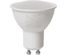 9W LED lemputė, balta, GU10, 3000K