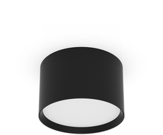 9W LED lubinis šviestuvas ALIS, juodas, 2700/4000K, dimeriuojamas, IP44, P3998070NDT