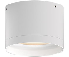 9W LED lubinis šviestuvas TECH, baltas, 3000/4000K, IP44, P3987070B
