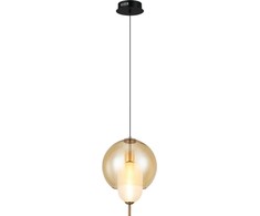 9W LED pakabinamas šviestuvas ADOL, gintaro/baltos/juodos/bronzos sp., 3000K, 4326601