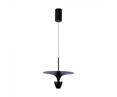 V-tac 9W LED pakabinamas šviestuvas, juodas, 4000K