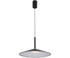 9W LED pakabinamas šviestuvas SARDENA, juodas, 3000/4000/6000K