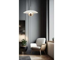Viokef 9W LED pakabinamas šviestuvas VALIA, baltas/aukso sp., 3000K, 4292301