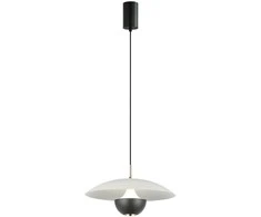 Viokef 9W LED pakabinamas šviestuvas VALIA, baltas/pilkas, 3000K, 4292300
