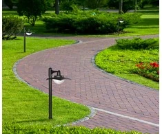 9W LED pastatomas lauko šviestuvas ISOLA 4K, juodas, 4000K