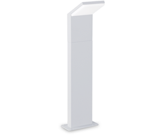 8,5W LED pastatomas lauko šviestuvas STYLE, baltas, 4000K, IP54, 322582