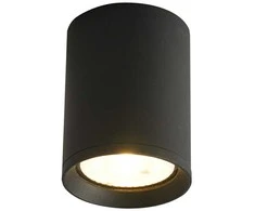 Lubinis šviestuvas 9W LED paviršinis fasado šviestuvas CERVIA 3K, juodas, 3000K