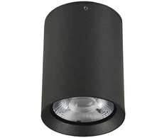 Lubinis šviestuvas 9W LED paviršinis fasado šviestuvas CERVIA 3K, juodas, 3000K