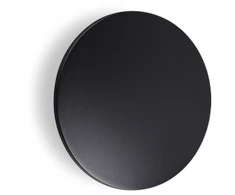 Sieninis šviestuvas Ideal Lux 9W LED sieninis fasado šviestuvas PUNTO, juodas, 3000K, IP54, 313542