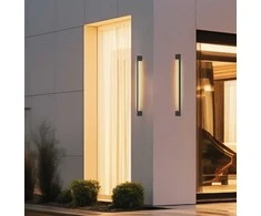 Viokef 9W LED sieninis lauko šviestuvas TESSA, tamsiai pilkas, 3000K, IP54, 4317800