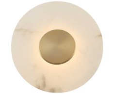 9W LED sieninis šviestuvas ALLISON, aukso/baltos sp., 3000K, 4337800