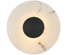 9W LED sieninis šviestuvas ALLISON, tamsiai pilkos/baltos sp., 3000K, 4337801