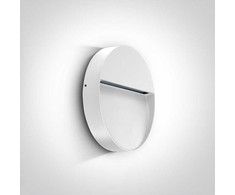 9W LED sieninis šviestuvas, baltas, 3000K, 67360/W/W