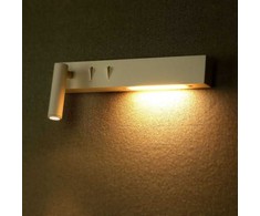 V-tac 9W LED sieninis šviestuvas, baltas, 3000K