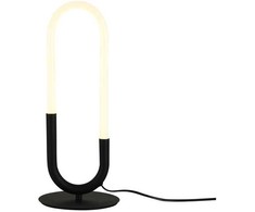 9W LED stalo šviestuvas LATIUM, juodas, 3000K
