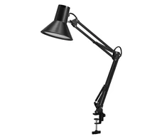 9W LED stalo šviestuvas OFFICE LINE, juodas, 3000K, dimeriuojamas