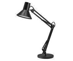 9W LED stalo šviestuvas OFFICE LINE, juodas, 3000K, dimeriuojamas