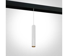 9W LED šviestuvas į magnetines sistemas MINI/MIDI/MAXI/P&amp;P, baltas, 3000/4000K, 48V, 38°, DALI, 42130BL/W/V