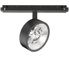 Pakabinamas šviestuvas Ideal Lux Magnetinis šviestuvas Ego Track Flat Single 09W 3000K On-Off Bk