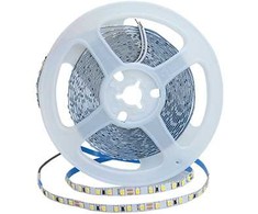 9W/m LED juosta, 12V, 3000K, 5m ritė