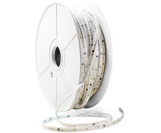 9W/m LED juosta, 220V, 4500K, 50m ritė, IP65