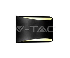 V-tac 9W sieninis lauko šviestuvas, juodas, 4000K