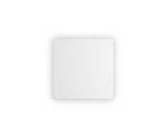 Sieninis šviestuvas Ideal Lux 9W wall lamp with 1 light COVER, 3000K, pilka