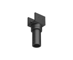 Adapteris, skirtas LED šviečiančio kabelio XLOOP 18MM montavimui į XFORT bėgelį, juodas, FRT51AD18 SBK