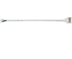Atspari vandeniui jungtis, 15cm, skirta SMD 10mm RGBW LED juostoms