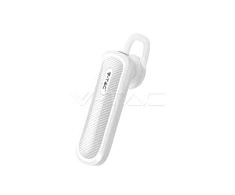 Bluetooth ausinės, 70mAh, baltos sp.