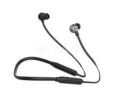 V-tac Bluetooth ausinės, 500mAh, juodos.