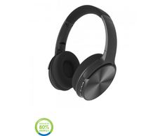 Bluetooth ausinės V-TAC, juodos spalvos.