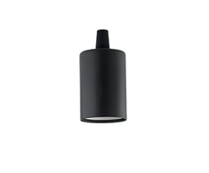 Ideal Lux Lemputės Lizdas Portalampada E27 Liscio Nero 242576
