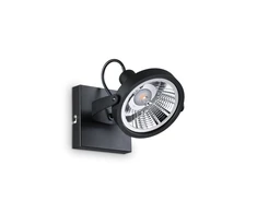 Lubinis šviestuvas Ideal Lux Ceiling lamp with 1 light GLIM, GU10, antracite